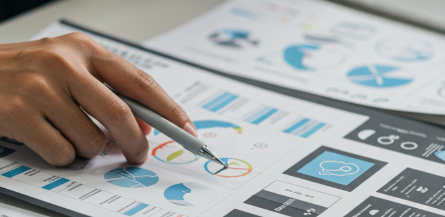 Diseño UX/UI ilustrado